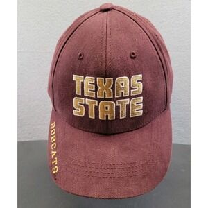 Texas State Bobcats Hat Cap Strap Back Mens One Size NCAA College Football